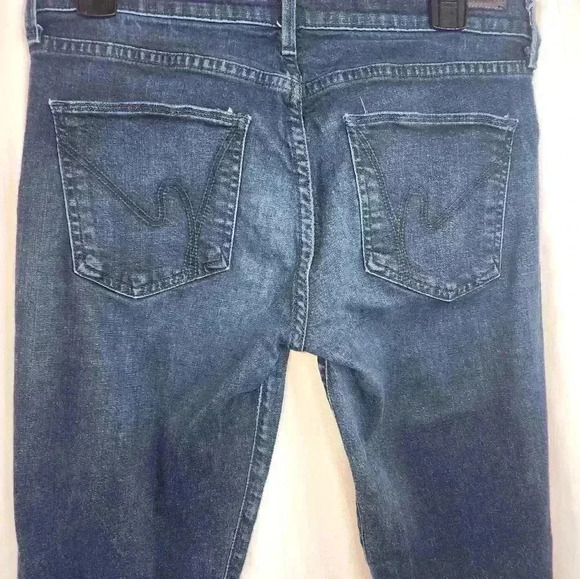 Citizens Of Hunanity Dark wash Skinny Denim Jean 30in - Picture 3 of 9